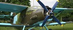 Samolot An-2  z kolekcji Muzeum Uzbrojenia Cytadela